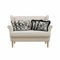 SOGA 6PC 45cm Pillow Cover Set –4 Vintage Floral & 2 Black Floral pillowcas
