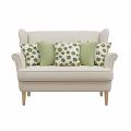 SOGA 5PC 45cm Cable Knit & Garden Bloom Decorative Pillowcase Set