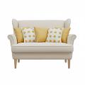 SOGA 5PC Golden Velvet & Retro Daisy Chain Pillow Covers for Modern Retro 