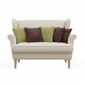 SOGA 5PC Cable Knit Luxury & Sage Green Cable Knit Pillow Covers Set