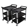 SOGA 2X 3 Tier Kitchen Trolley Small SOGA 2X 3 Tier Kitchen Trolley Small