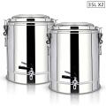SOGA 2X 9.25 gallons Insulated Dispenser Pot SOGA 2X 9.25 gallons Insulated Dispenser Pot