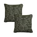 SOGA 2X 45cm Modern Boho Green Tufted Decorative Pillowcases Stylish Covers