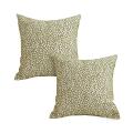 SOGA 2X 45cm Modern Olive Green Textured Decorative Pillowcases Chic Covers