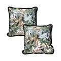 SOGA 2X 17.7 inches Artistic Landscape Tapestry Decorative Pillow Cases