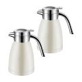 SOGA 2-Pack 0.58 Gallon Stainless Steel Thermal Vacuum Flasks – White SOGA 2-Pack 0.58 Gallon Stainless Steel Thermal Vacuum Flasks – White