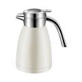 SOGA 0.32 Gallon Stainless Steel Thermal Vacuum Flask White Hot & Cold