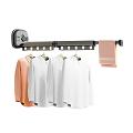 SOGA 93.2cm Wall-Mounted Clothes Drying Rack – Foldable Laundry Hanger
