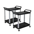 SOGA 2X 2 Tier Food Trolley Kitchen Cart SOGA 2X 2 Tier Food Trolley Kitchen Cart