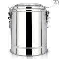 SOGA 3.17 Gallon Stainless Steel Insulated Stock Pot – Beverage Container SOGA 3.17 Gallon Stainless Steel Insulated Stock Pot – Beverage Container