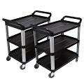 SOGA 2X 3 Tier Kitchen Trolley Large SOGA 2X 3 Tier Kitchen Trolley Large