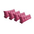 SOGA 4X 120cm Pink Wedge Bed Cushion SOGA 4X 120cm Pink Wedge Bed Cushion