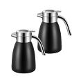 SOGA 2-Pack 0.48 gallon Stainless Steel Thermal Vacuum Flasks – Black SOGA 2-Pack 0.48 gallon Stainless Steel Thermal Vacuum Flasks – Black