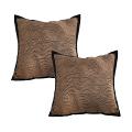 SOGA 2X 45cm Square Textured Wave Pillowcase – Modern Style & Cozy Accent C