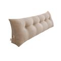 SOGA 39.4inches Beige Triangular Wedge Pillow – Bedside Backrest Cushion SOGA 39.4inches Beige Triangular Wedge Pillow – Bedside Backrest Cushion