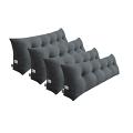 SOGA 4X 100cm Dark Grey Tatami Cushion Pillow SOGA 4X 100cm Dark Grey Tatami Cushion Pillow