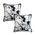 SOGA 2X 17.7 inches Cow Print Decorative Pillowcases –Stylish Accent Covers SOGA 2X 17.7 inches Cow Print Decorative Pillowcases –Stylish Accent Covers