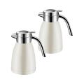SOGA 2-Pack 0.48 Gallon Stainless Steel Thermal Vacuum Flasks – White SOGA 2-Pack 0.48 Gallon Stainless Steel Thermal Vacuum Flasks – White