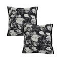 SOGA 2X 11.8x19.7 inches Wood-Texture Pillowcases – Decorative Lumbar Cover