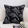 SOGA 2X 17.7 inches Bold Black Panther Decorative Pillowcases Stylish Cover