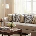 SOGA 6PC 45cm Pillow Set – 3 Champagne Gold Ruffle & 3 Beige Floral Covers SOGA 6PC 45cm Pillow Set – 3 Champagne Gold Ruffle & 3 Beige Floral Covers