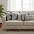 SOGA 6PC Pillow Set – 4x 45cm Abstract & 30x50cm Artistic Black Edge Covers