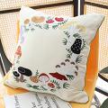 SOGA 2X 45cm Mushroom Embroidered Pillow Cover