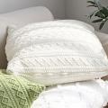 SOGA 2X 17.7 inches Cable Knit Pure Decorative Pillowcases – Cozy Covers