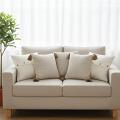 SOGA 5PC Rich Brown Velvet & Knit Comfort Pillow Covers for Cozy Sofa