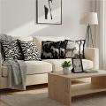 SOGA 6PC 45cm Zebra Decorative Pillow Set – Wildlife & Safari Accent Covers