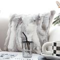 SOGA 2X 45cm Premium White Faux Fur Pillowcase