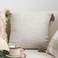 SOGA 2X 45cm Natural Linen Texture Decorative Pillowcases