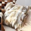 SOGA 2X 45cm Mixed Faux Fur Luxury Decorative Pillowcases – Soft Covers