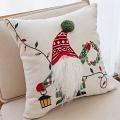 SOGA 2X 17.7 inches Festive Christmas Decorative Pillowcases Holiday Covers