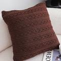 SOGA 2X 17.7 inches Cable Knit Luxury Decorative Pillowcases– Elegant Cover