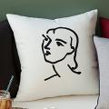 SOGA 2X 17.7 inches Abstract Portrait Decorative Pillowcases