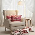 SOGA 6PC Christmas Pillowcase Set – Elegant & Bold Merry Christmas Design