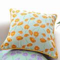 SOGA 2X 45cm Orange Floral Dream Decorative Pillowcases
