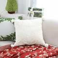 SOGA 2X 17.7 inches Classic Cream Holiday Decorative Pillowcases