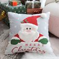 SOGA 2X 45cm Merry Christmas Typography Decorative Pillowcases Festivecover