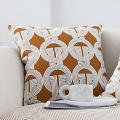 SOGA 2X 17.7 inches Elegant Scallop Decorative Pattern Pillowcases