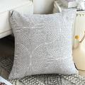 SOGA 2X 45cm Off White Embroidered Decorative Square Pillowcase