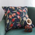 SOGA 2X 45cm Dark Botanical Floral Decorative Pillowcases – Elegant Covers