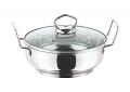 Vinod Kadai St. Steel with lid 26 cms 4 Litres Vinod Kadai St. Steel with lid 26 cms 4 Litres
