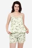 Women's 2 piece cami and shorts sleepwear Women's 2 piece cami and shorts sleepwear