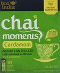 Tea India - Chai Moments instant tea -Cardamom 10 sachets Tea India - Chai Moments instant tea -Cardamom 10 sachets