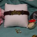 Rakhi Bracelet in Faux Leather + Roli & Chaval