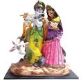 Artistic 10" Tall Radha Krishna Statue Artistic 10" Tall Radha Krishna Statue