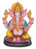 15" Tall Shri Ganesha Murti in Traditional Meditation Pose