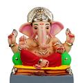 Eco-Friendly Clay Ganpati Murti for Visarjan 10 Inches (EF13)